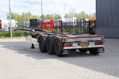 SCHMITZ 40FT HC chassis disc brakes lift axle