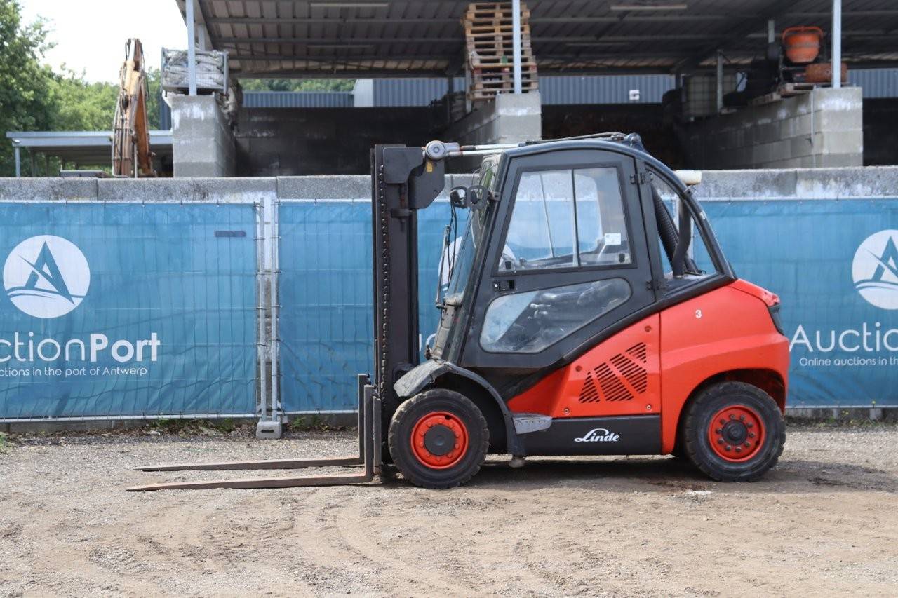 Forklift Linde H40D-02 Diesel 4000kg 3.0m 2019 image