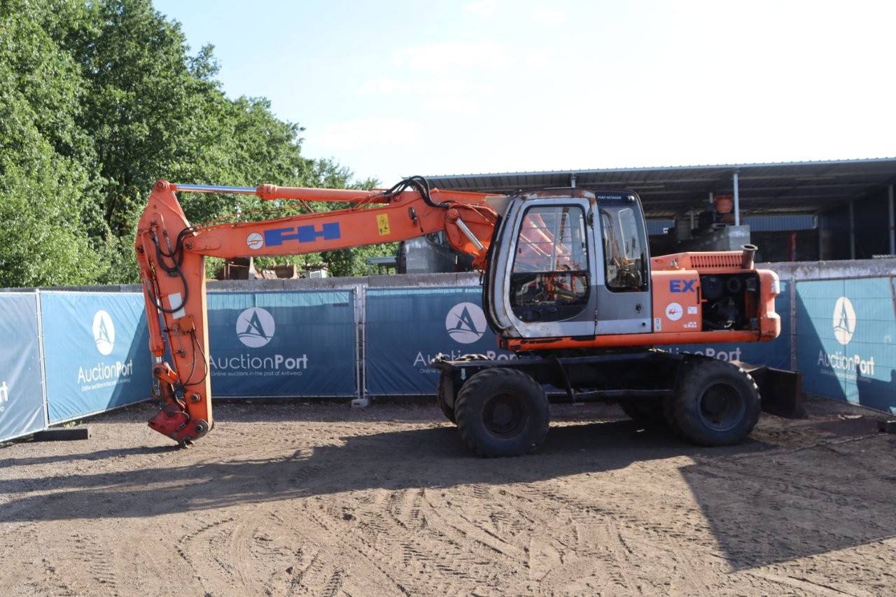 Wheel excavator Fiat Hitachi EX 165W Diesel 1999 image