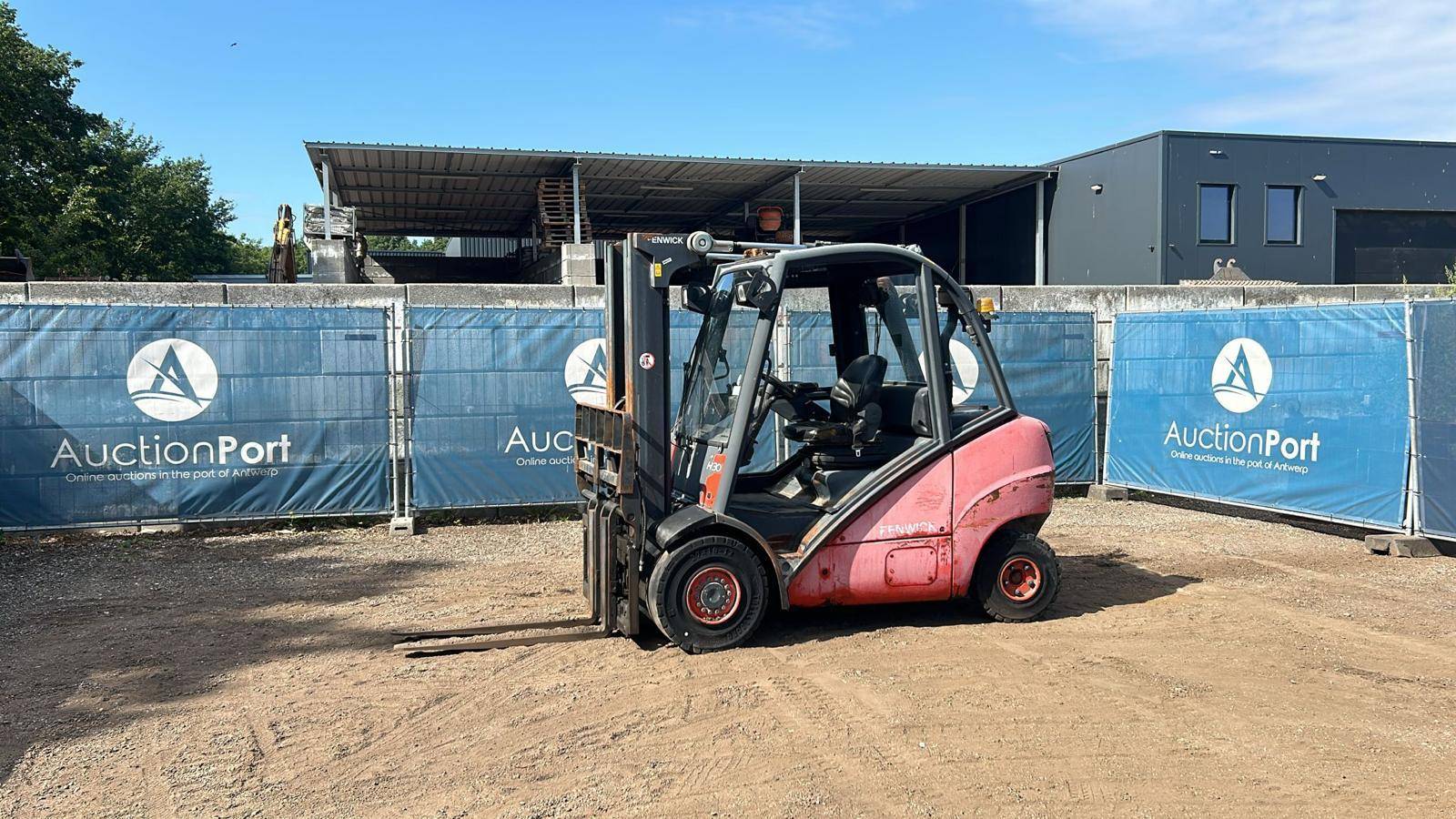 Forklift Fenwick H30D Diesel 3000kg 2006 image