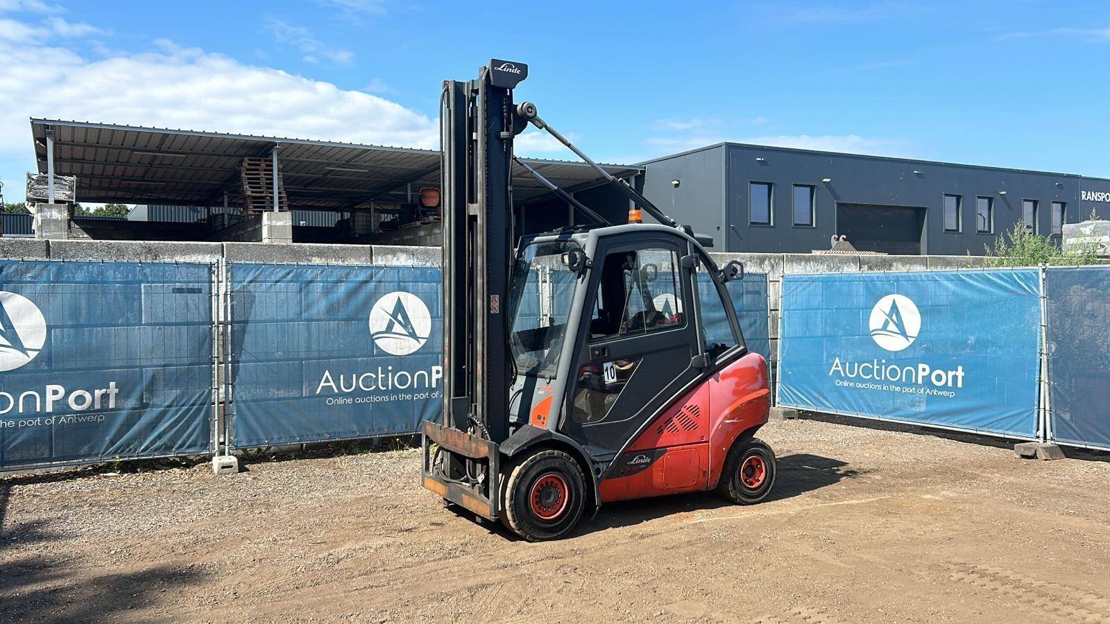 Forklift Linde H30CNG-02 CNG 3000kg 4.8m 2016 image