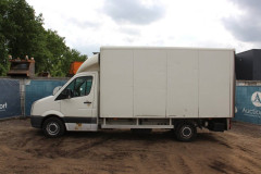 Box truck Volkswagen Crafter Diesel 2007