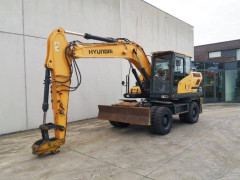 Hyundai HW140 Diesel 2017 Wheel Excavator