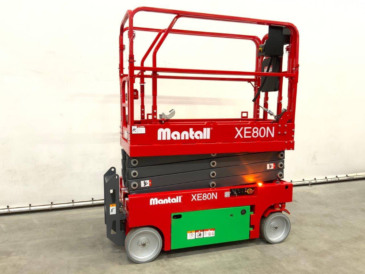 Scissor lift Mantall XE80N Electric 230kg 7.8m 2023 New image