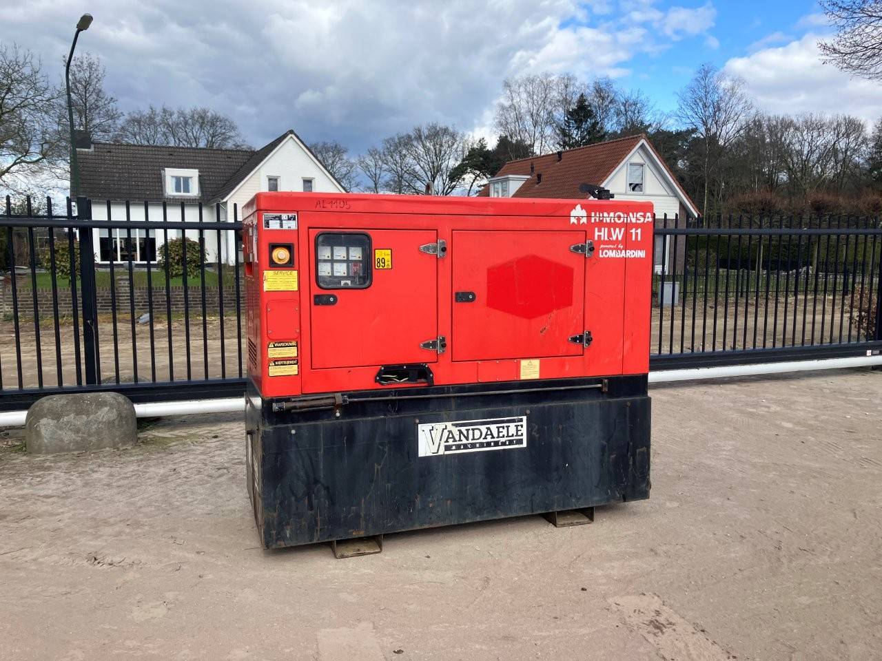 Generator Himoinsa HLW1-11 Diesel 2011 11kVA image