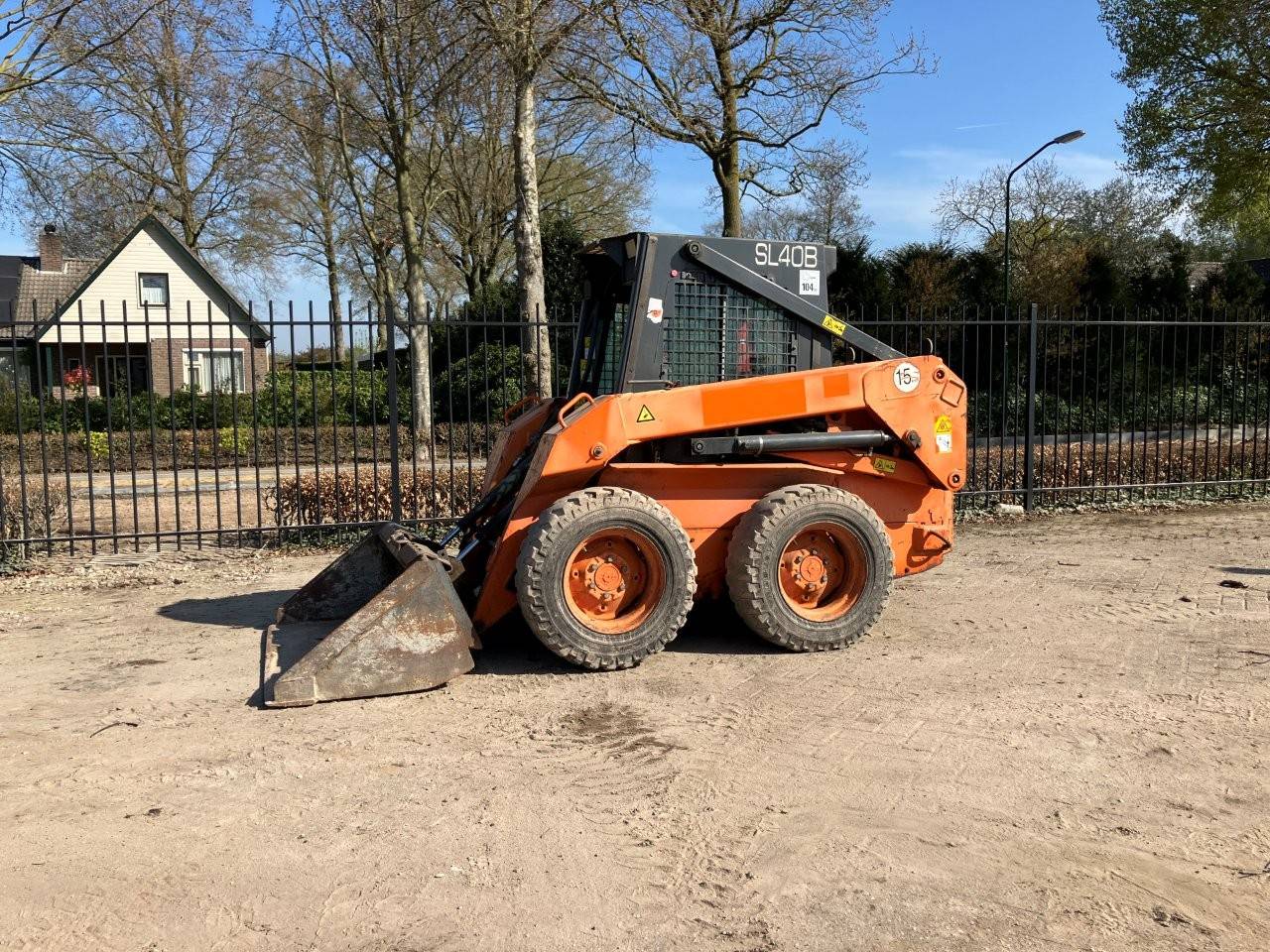 Skid Steer Loader Fiat Kobelco Diesel 2003 image