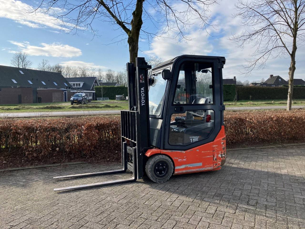 Forklift Toyota 7FBEST15 Electric 1500kg 3.01m 2019 image