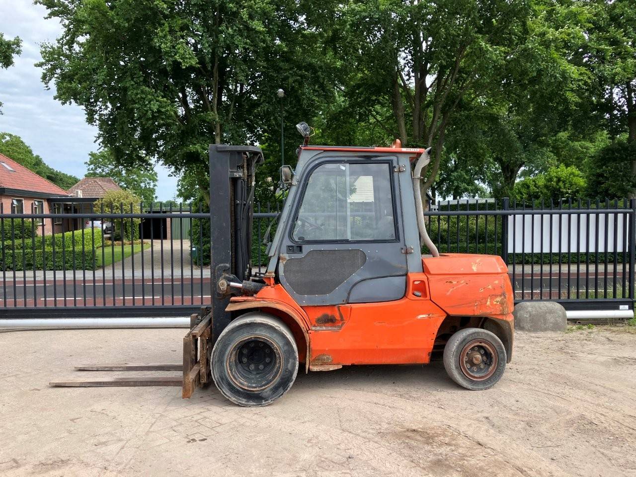 Forklift Toyota 7FDU45 Diesel 4500kg 5.55m image