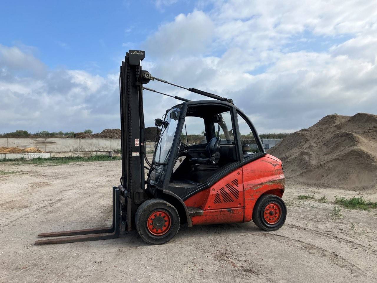 Forklift Linde H50D 5000kg 7.0m 2008 image