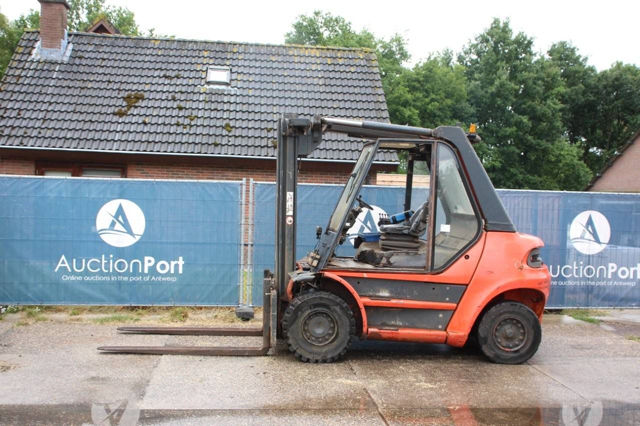 Forklift Linde H80D Diesel 8500kg 3.7m 1994 image