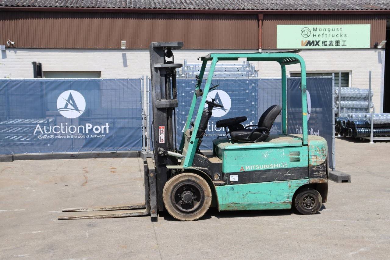 Forklift Mitsubishi FB35K-PAC-80E Electric 3500kg 2007 image