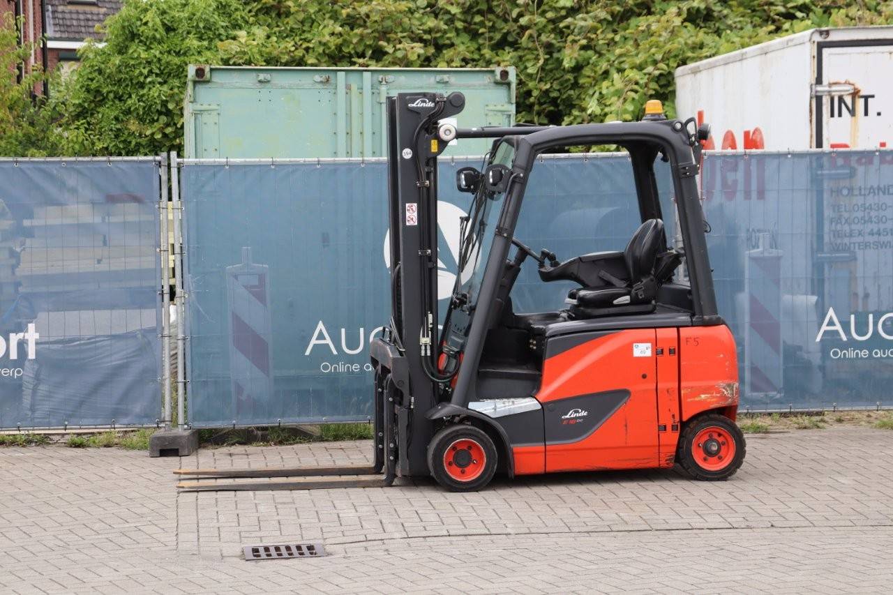 Forklift Linde E18 EVO Electric 1800kg 7.0m 2016 image