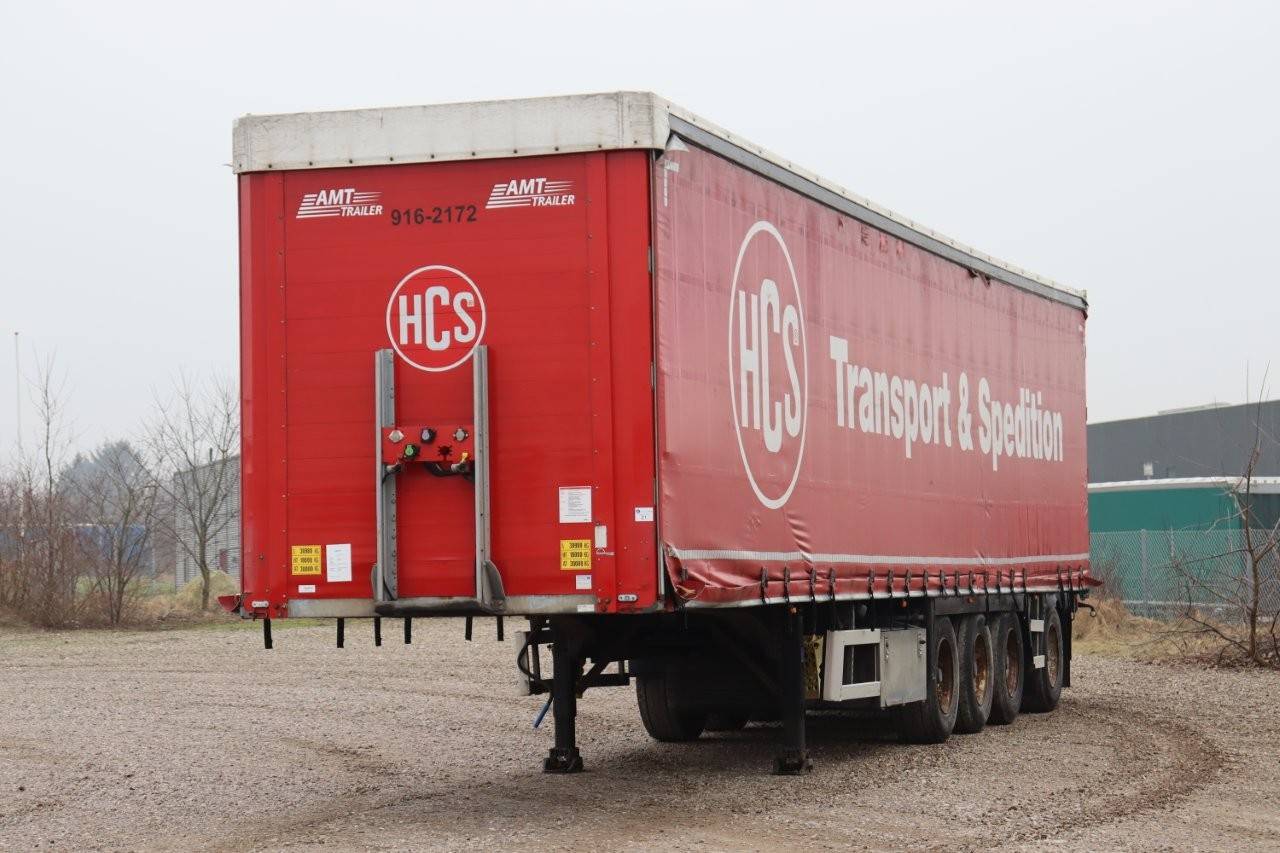 Sliding curtain semi-trailer AMT Auflieger Curtainsider Standard 2019 image