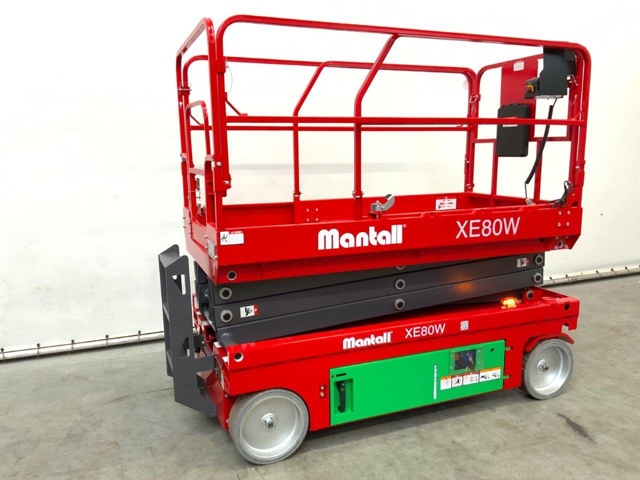 Scissor lift Mantall XE80W Electric 8m New image