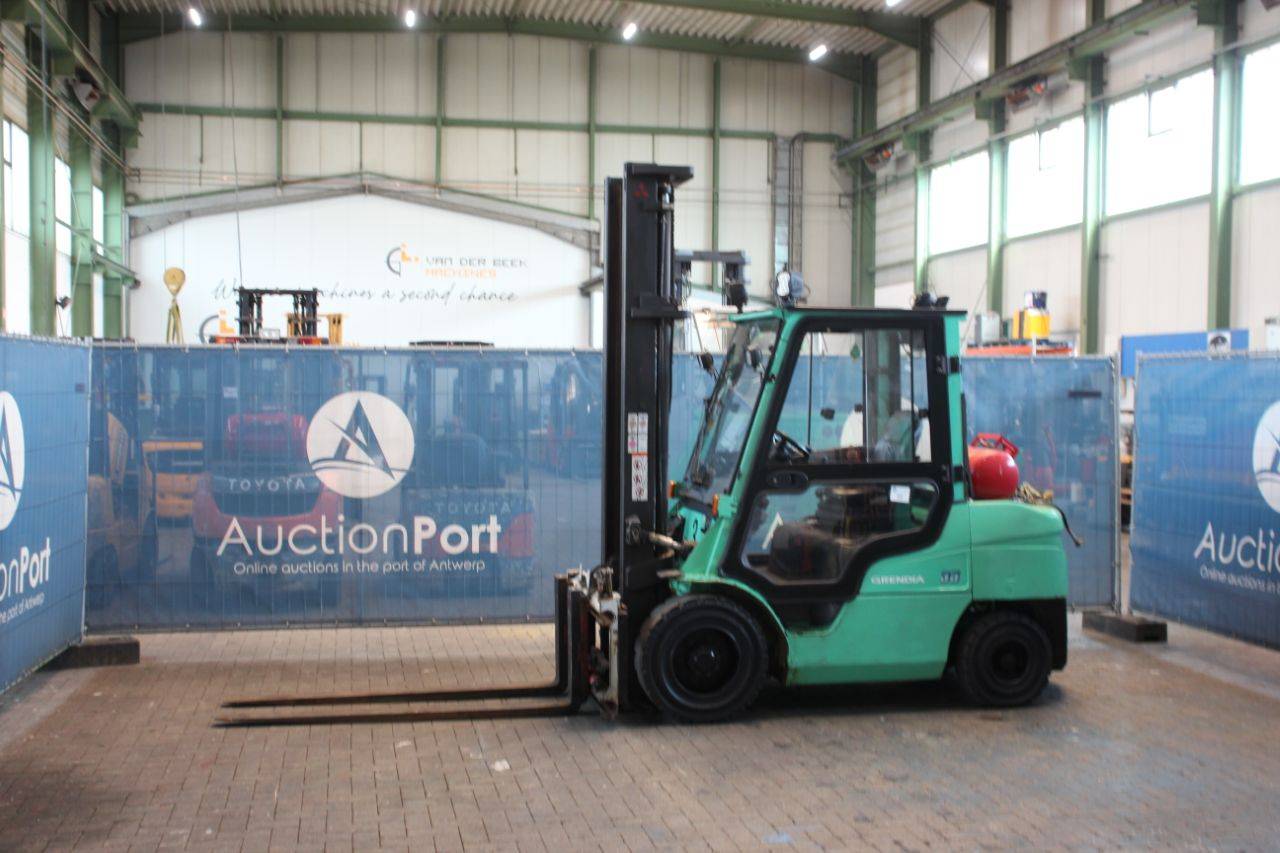 Forklift Mitsubishi FGE35N LPG 3500kg 3.3m 2014 image