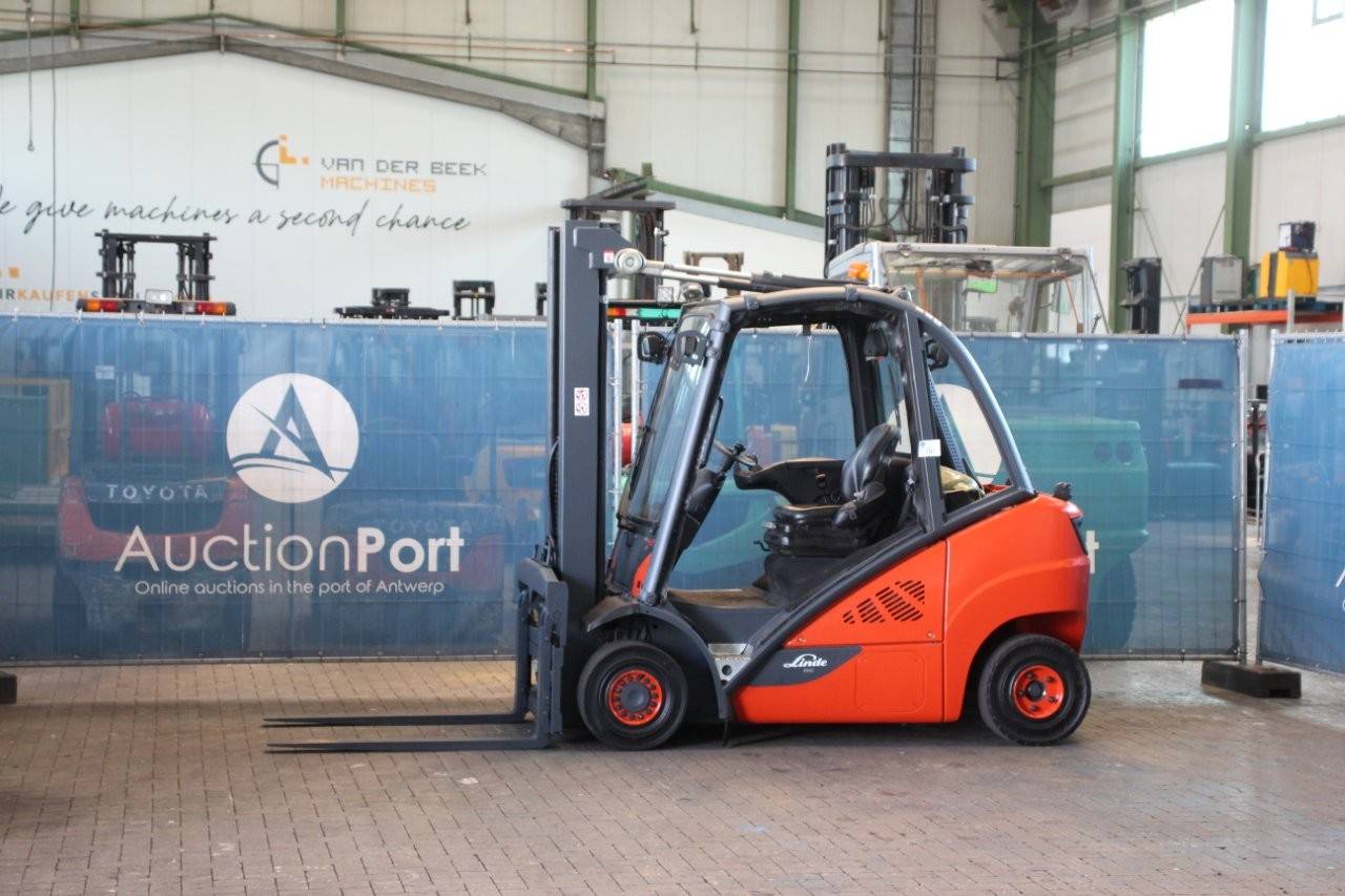 Forklift Linde H25T-02 LPG 2500kg 4.65m 2015 image