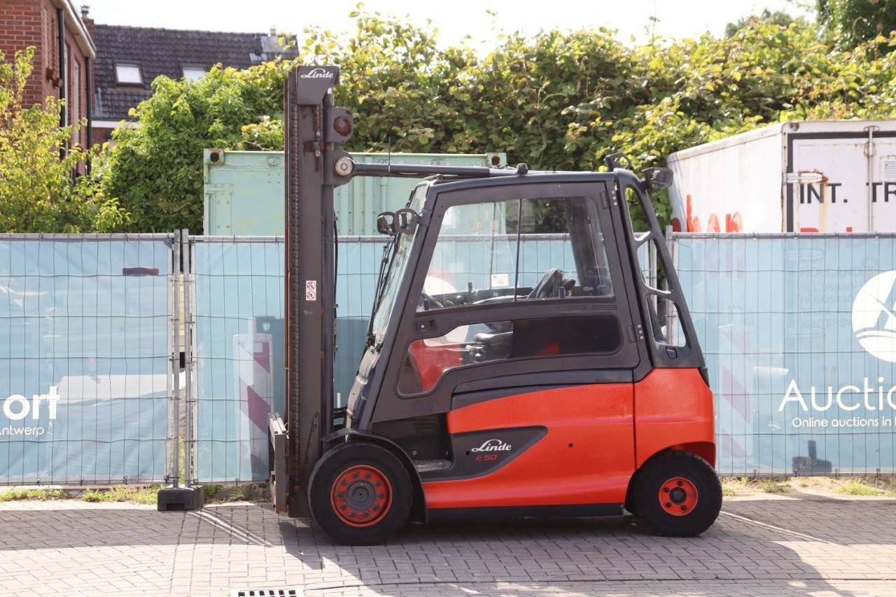Forklift Linde E50HL-01/600 Electric 5000kg 2022 image