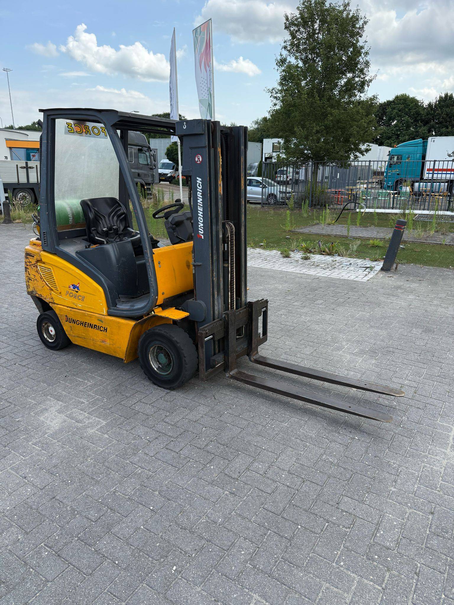 Forklift Jungheinrich TFG 20A LPG 2000kg 4.16m