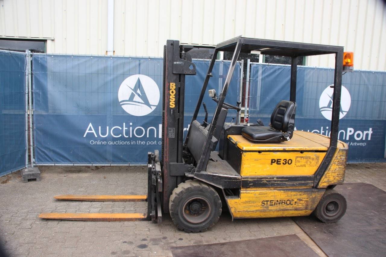 Forklift Steinbock Boss PE 30 MK V A1 Electric 3000kg 2.77m 1989 image