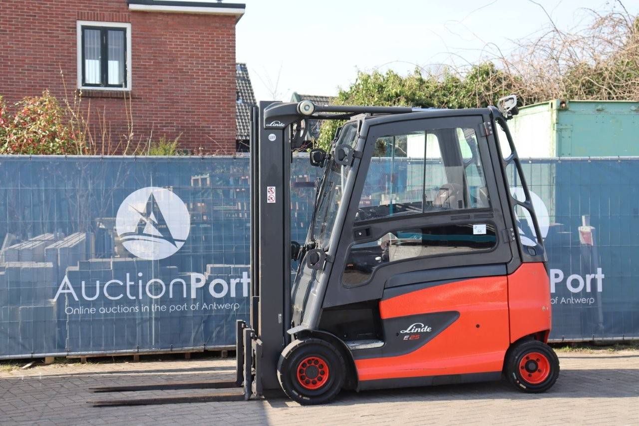 Forklift Linde E25HL-01/600 Electric 2500kg 3.0m 2019 image