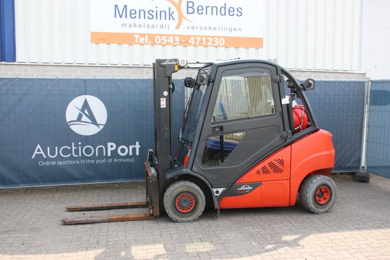 Forklift Linde H25T-02 LPG 2500kg 5.51m 2016 image