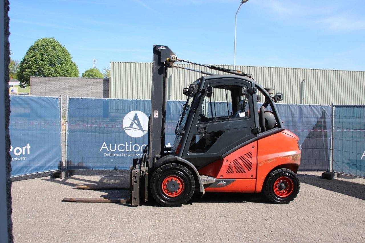 Forklift Linde H45T-02 LPG 4500kg 6.5m 2017 image