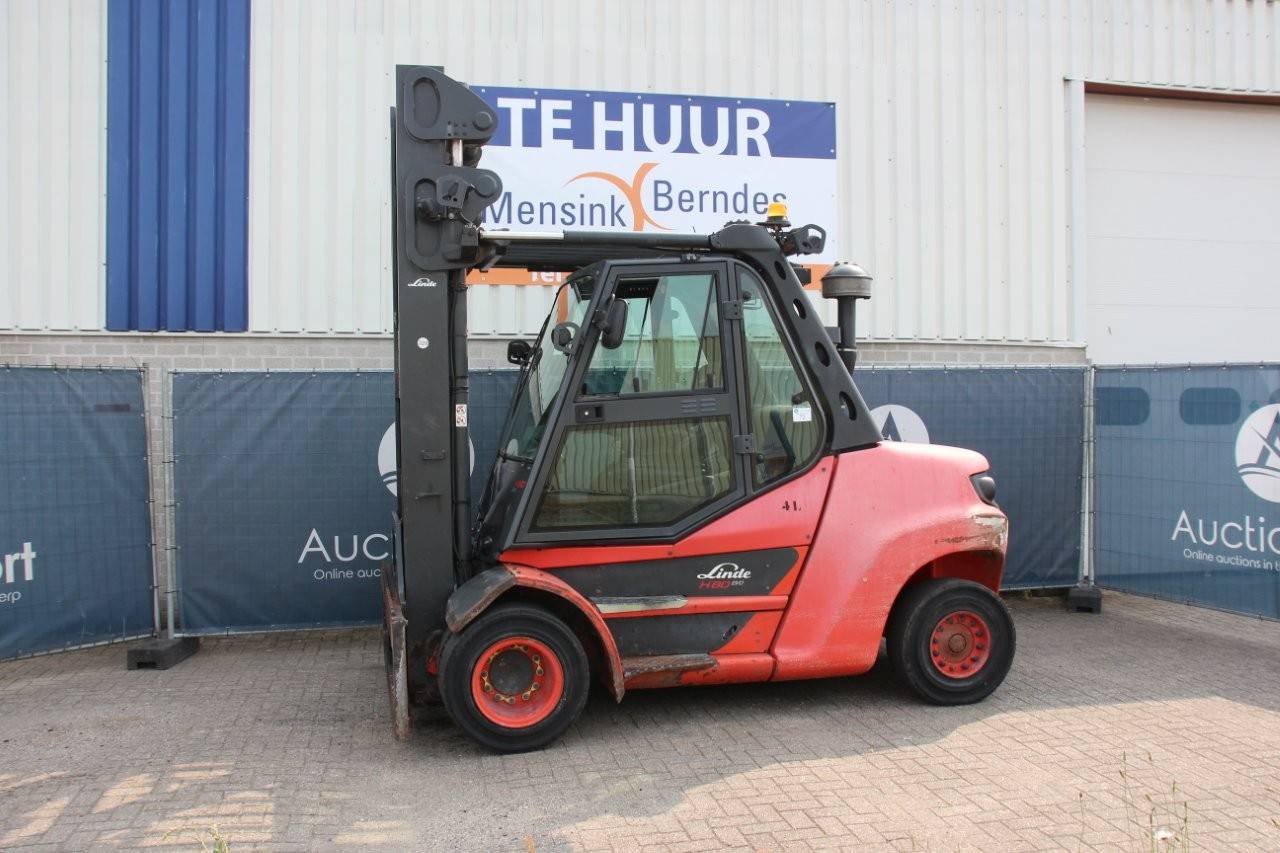 Fenwick-Linde H80D-03/900 Diesel Forklift 8000kg 4.2m 2019 image