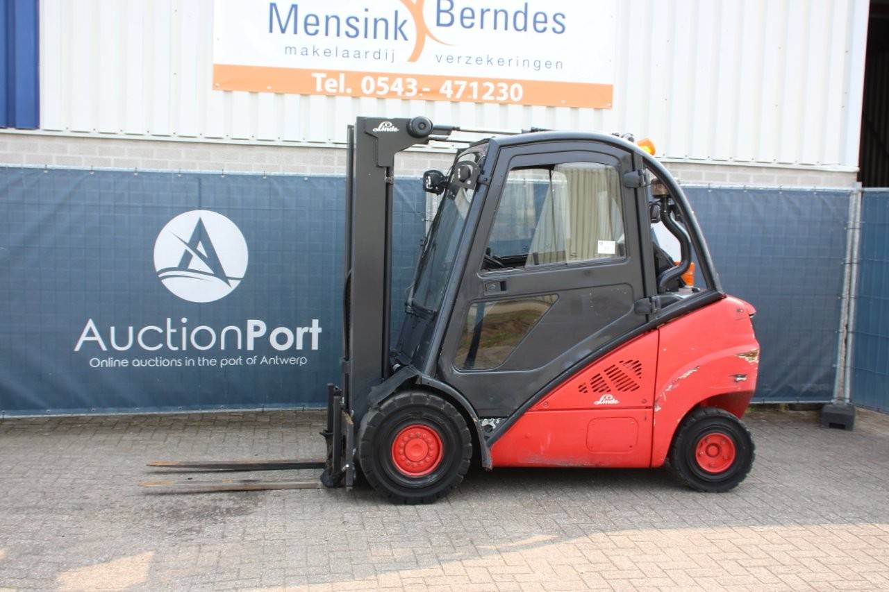 Forklift Linde H25D Diesel 2500kg 4.0m 2011 image