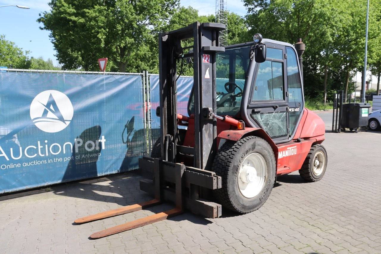 Forklift Manitou MSI 40 Diesel 3900kg 3.8m 1999 image
