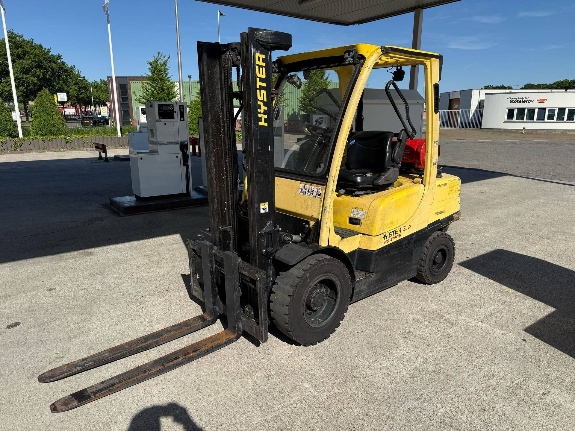 Forklift Hyster H3.5FT LPG 3460kg 3.1m 2006 image