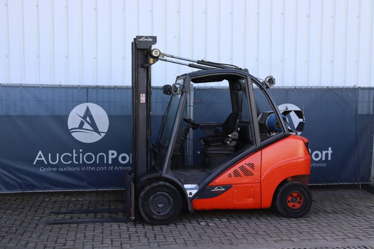 Forklift Linde H35T LPG 3500kg 4.9m 2008 image