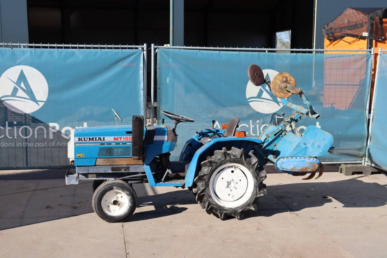 Mini tractor Mitsubishi MT1601 Diesel with cultivator image