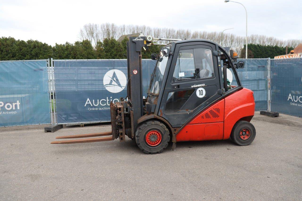 Forklift Linde H35T-01 LPG 3500kg 4.05m 2010 image