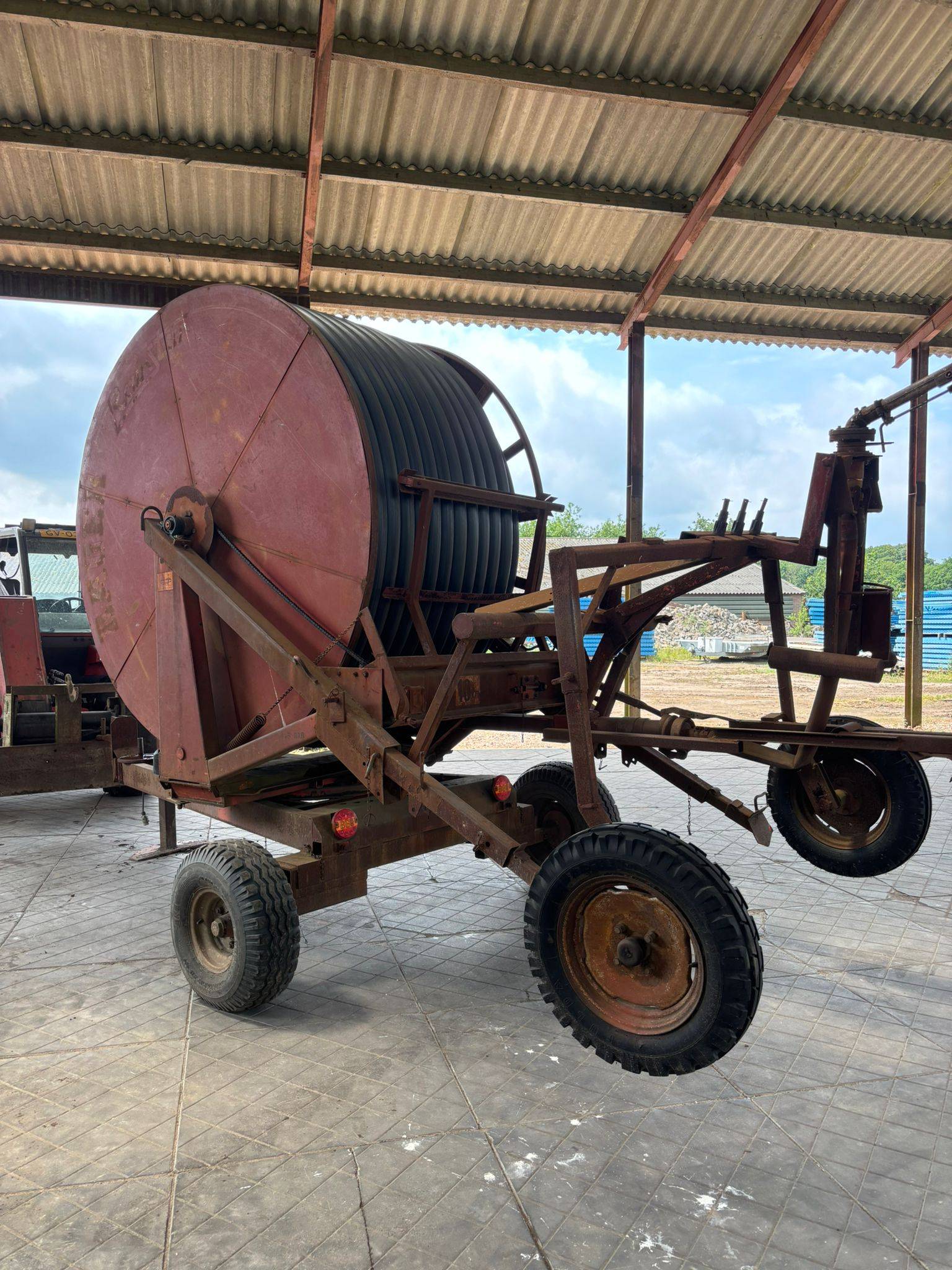 Irrigation reel 