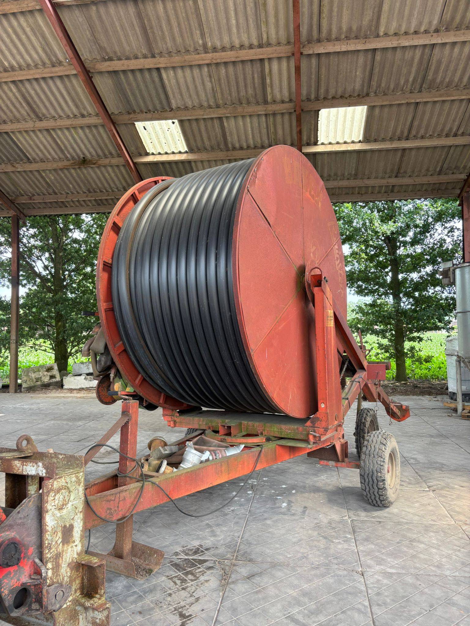 Irrigation reel Rudolf Bauer 85-350 1990