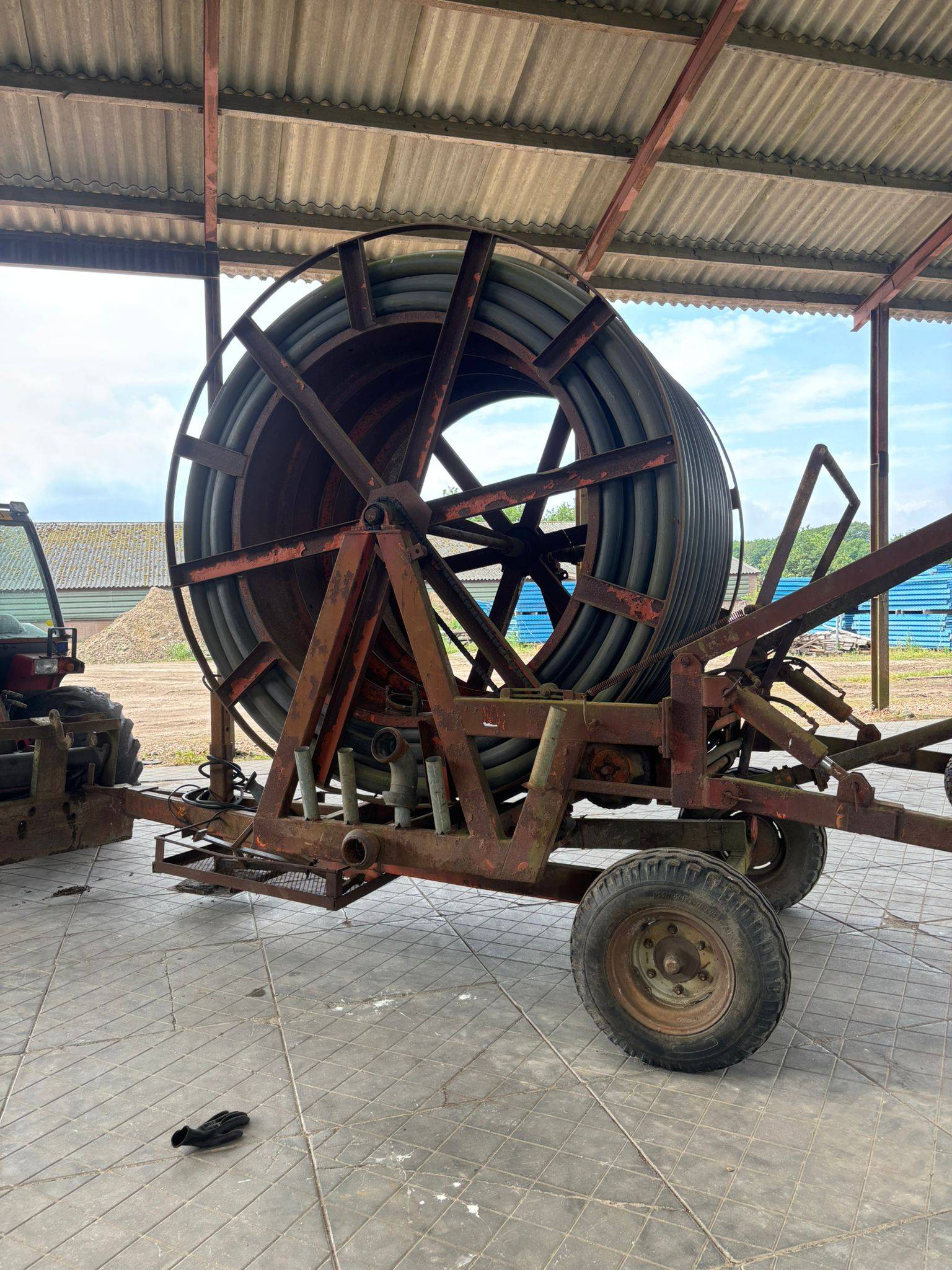 Irrigation reel 