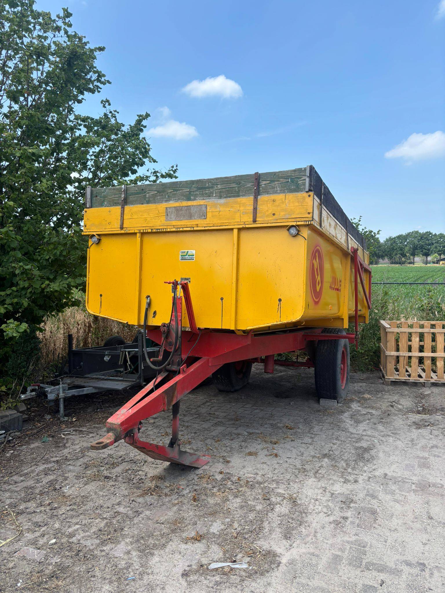 Agricultural tipper Mullie E 7 1984 image