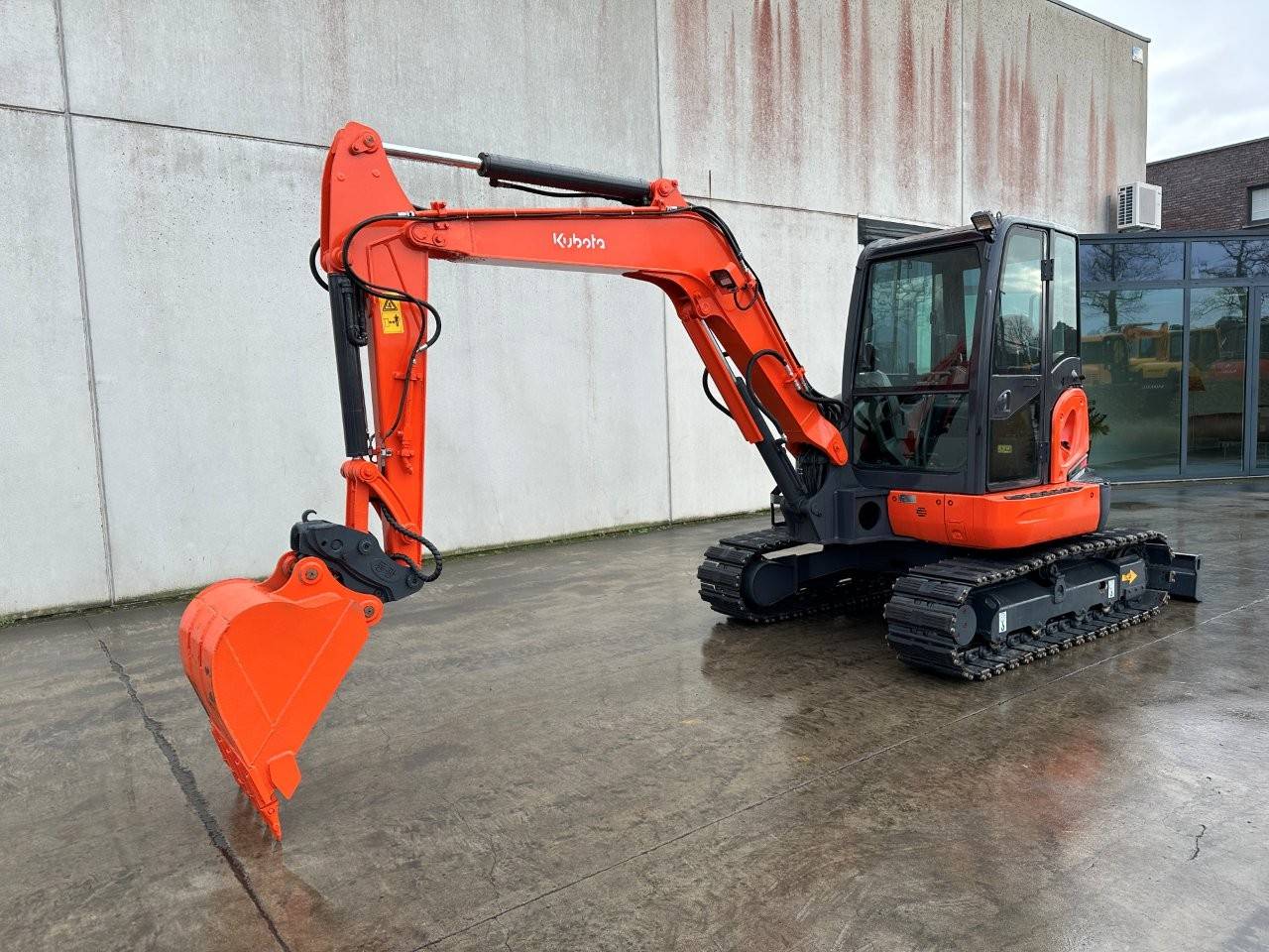 Crawler excavator Kubota KX155-5 Diesel 2014 image