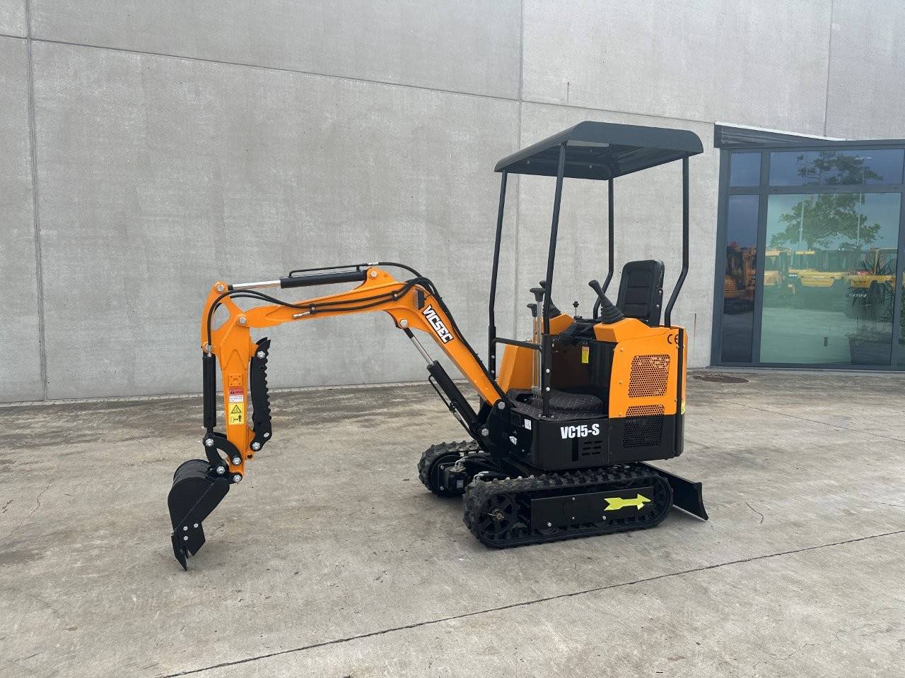 Mini excavator Vicsec VC15-S Petrol 2025 New image