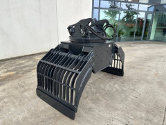 Hydraulic sorting grab with CW30/40 quick-change head plate