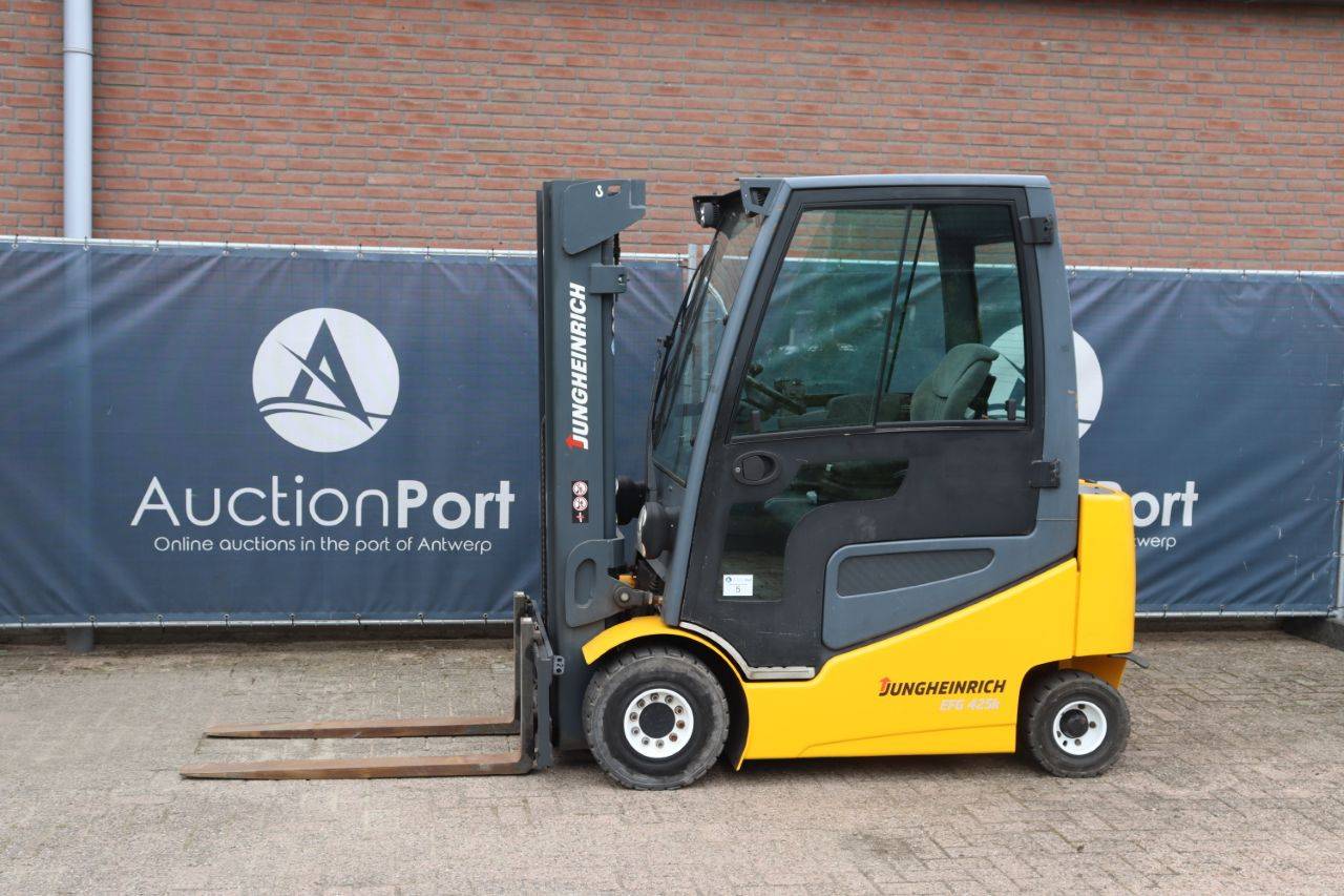 Forklift Jungheinrich EFG 425k Electric 2400kg 4.4m 2012 image