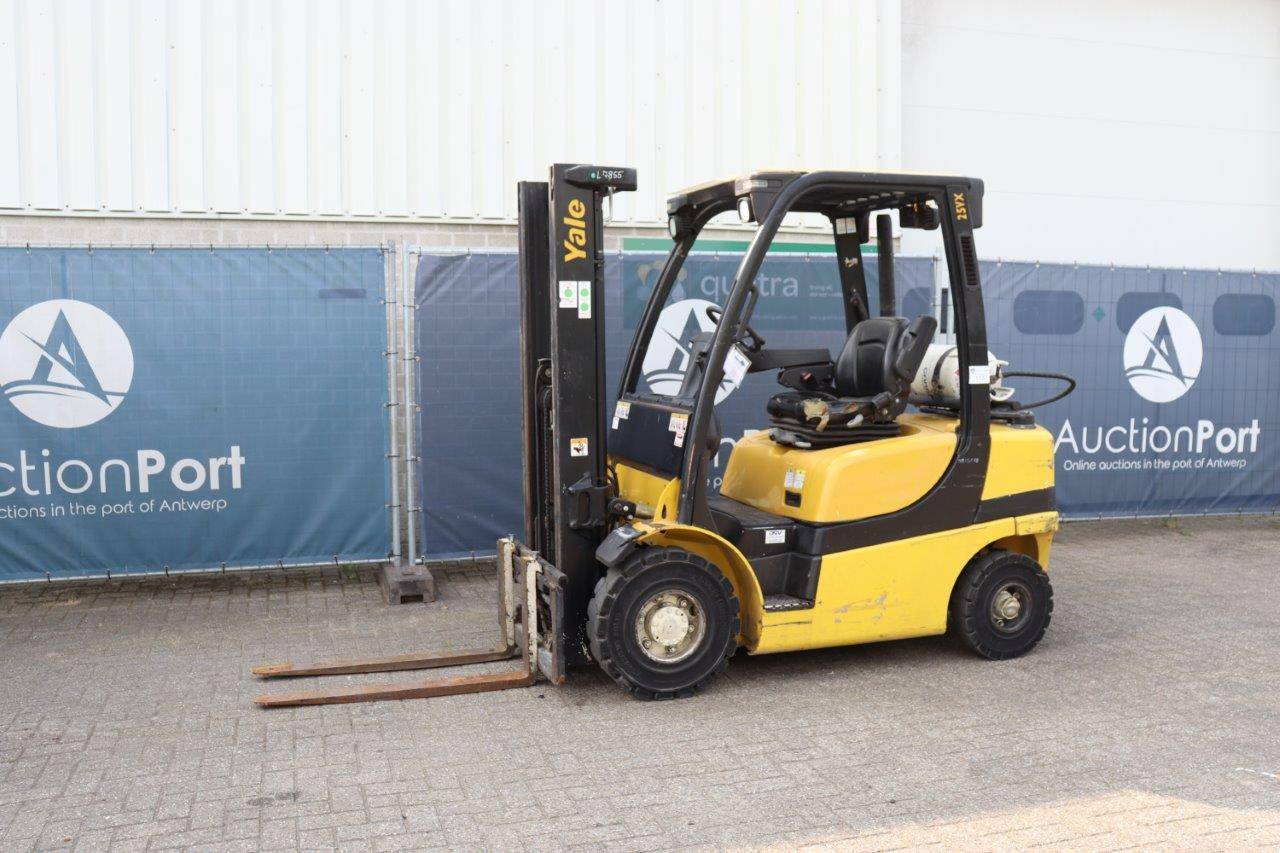 Forklift Yale GLP25VX F2170 LPG 2490kg 2011 image