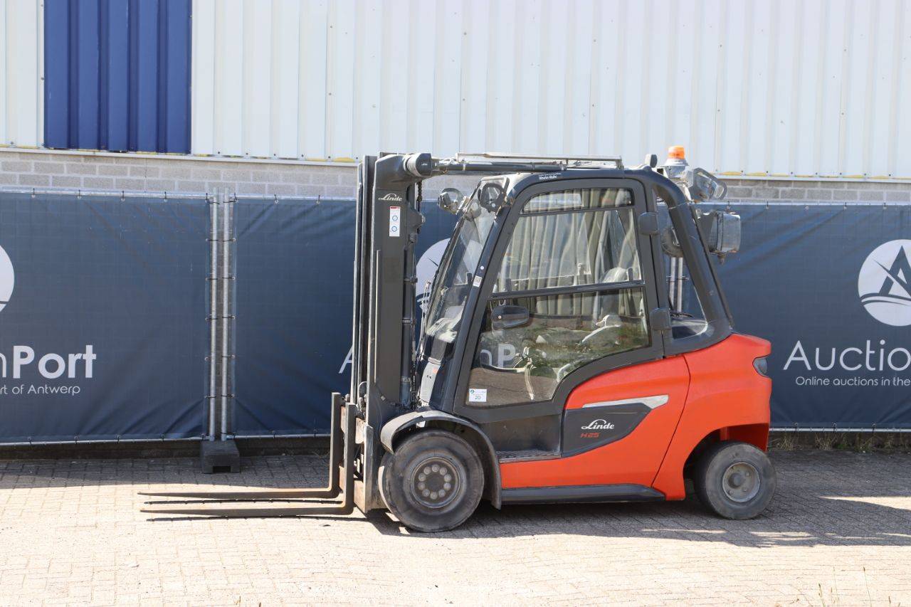 Forklift Linde H25D-01/600 Diesel 2500kg 3.0m 2020 image