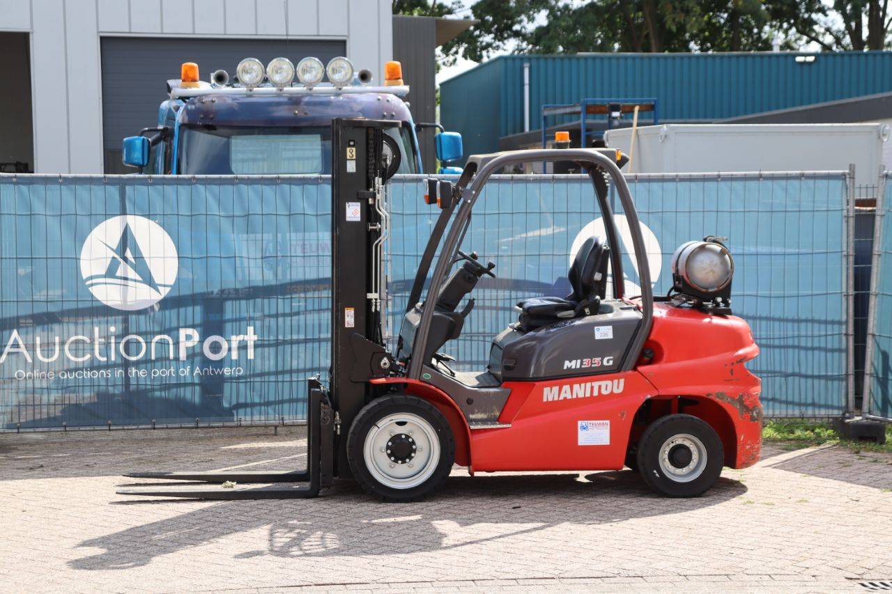 Heftruck Manitou MI 35 G LPG 3500kg 2017 image