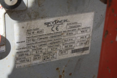 Skyjack SJ III Scissor Lift - 4632 Electric 2010