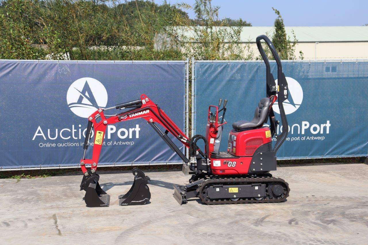 Mini Excavator Yanmar SV08-1C Diesel 10hp 2022 New image