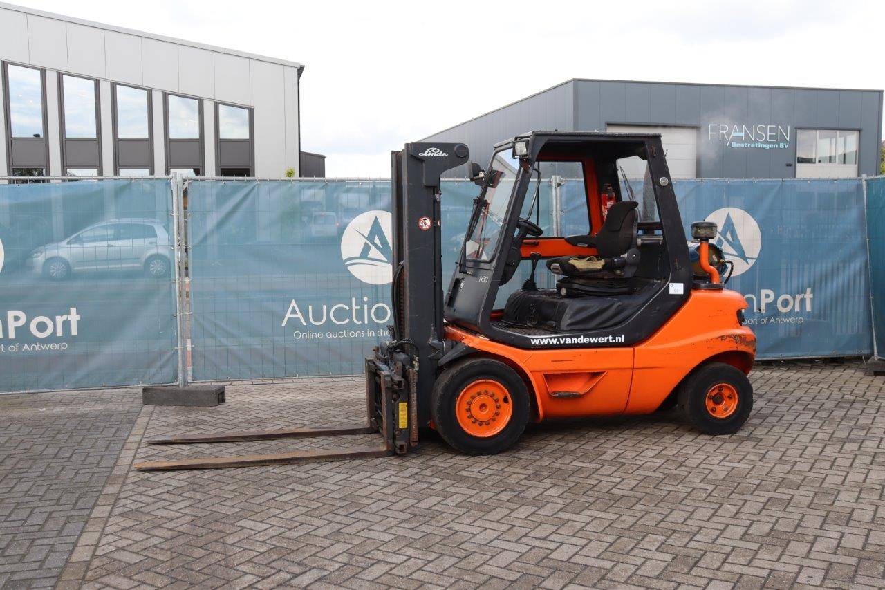 Forklift Linde H30T-03 LPG 3000kg 4.3m 2002 image