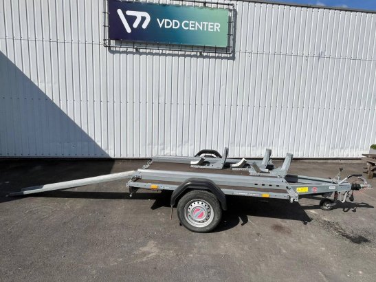 Stema Motorcycle Trailer 1600kg 2021 for 3 Motorcycles stema Motoraanhangwagen 2021 2 Flatbed open trailers image 7