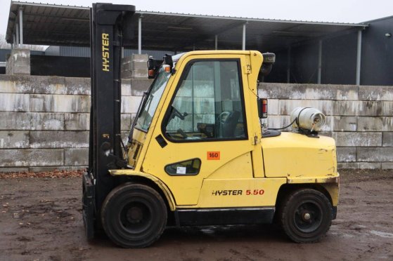 Heftruck Hyster Hyster H5.50XM LPG 3500kg 5.75m 2004 Hyster H5.50XM 2004 2 Forklift