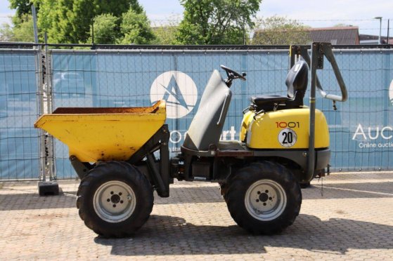 Minidumper Wacker Neuson D01-04 Diesel 17kW 2017 Neuson D01-04 2017 2 Mini dumpers
